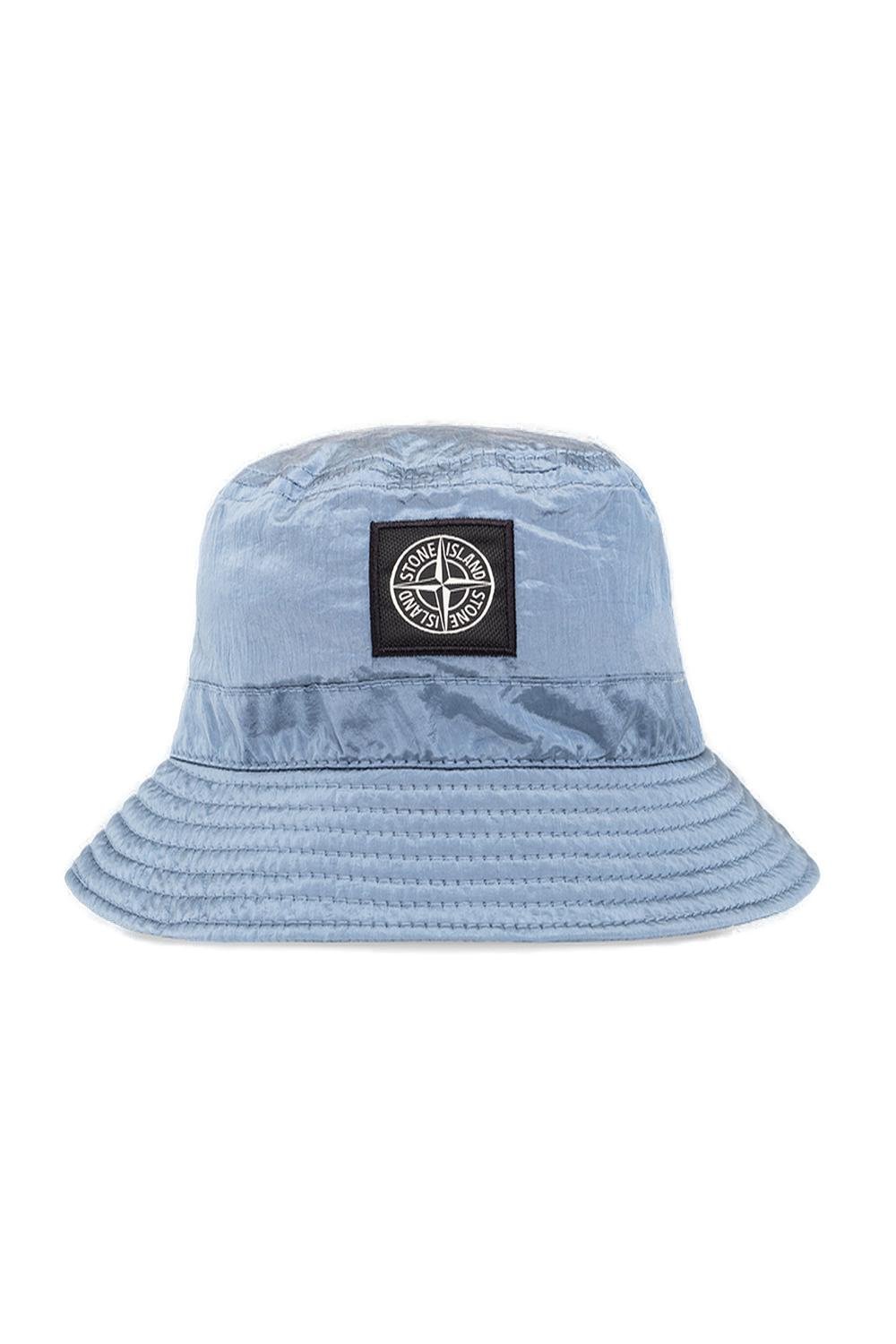 ストーンアイランド ジュニア ロゴパッチ バケットハット