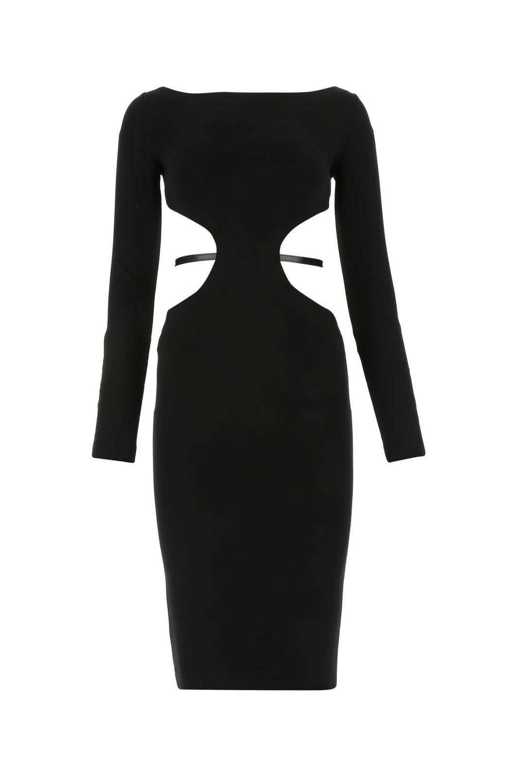 Dsquared2 Cut-Out Detailed Belted Midi Dress