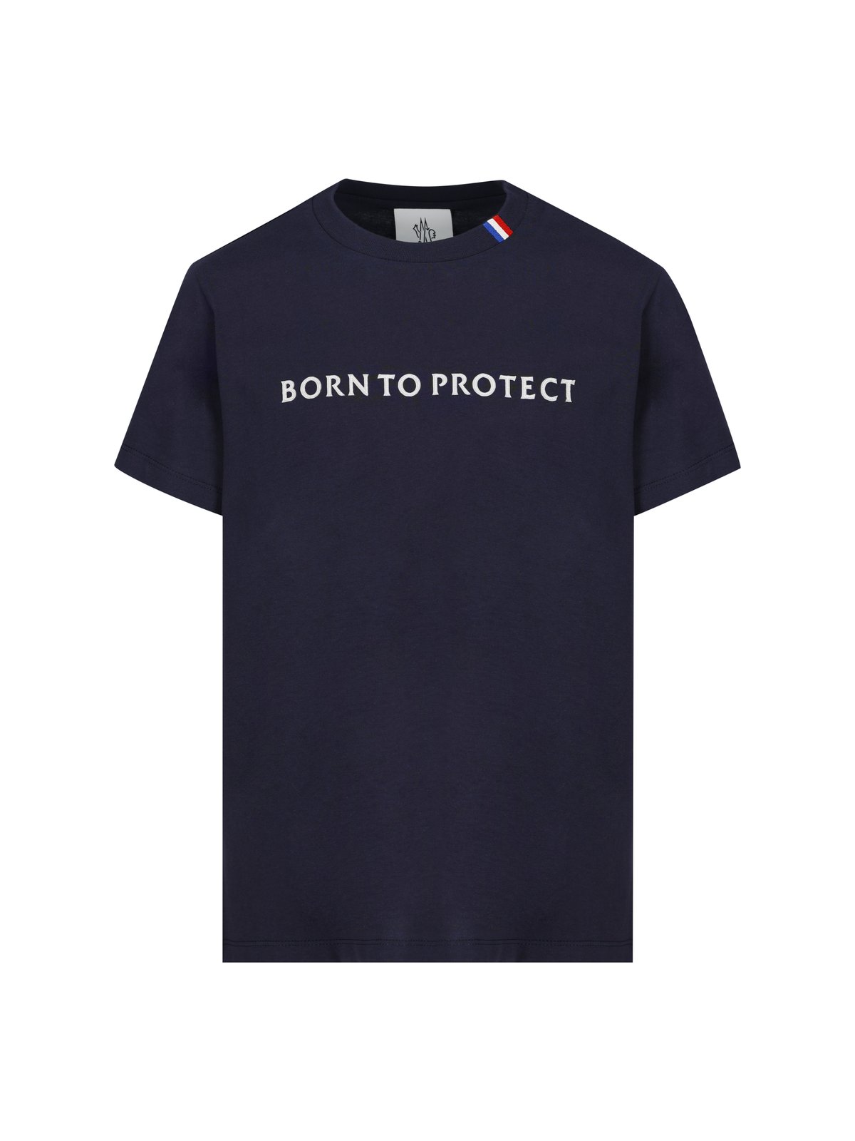 Moncler Enfant Logo Printed Crewneck T-Shirt