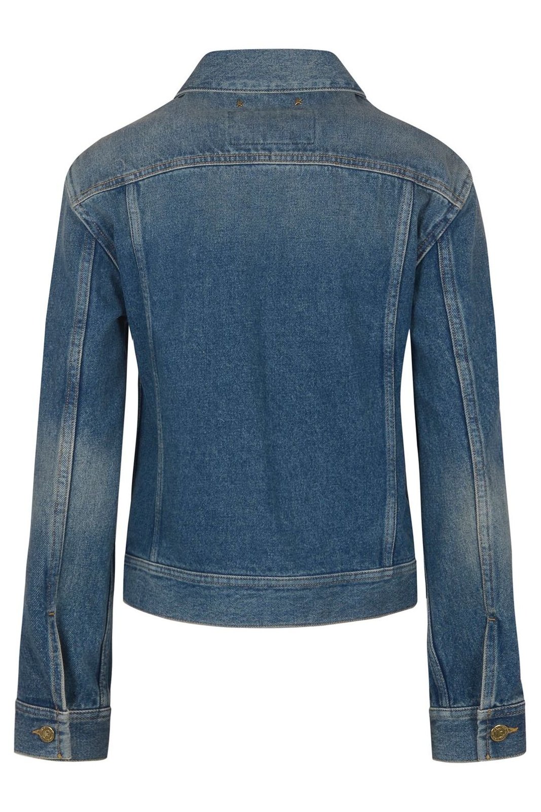 Golden Goose Deluxe Brand Button Detailed Denim Jacket