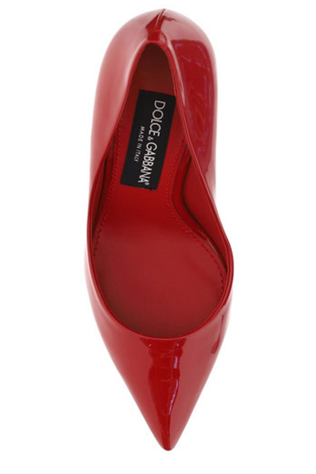 Dolce & Gabbana Logo Plaque Pointed-Toe Pumps
