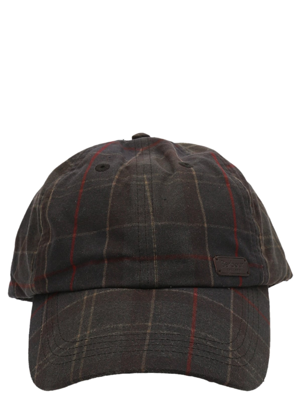 Barbour Checkered Logo Patch Baseball Cap