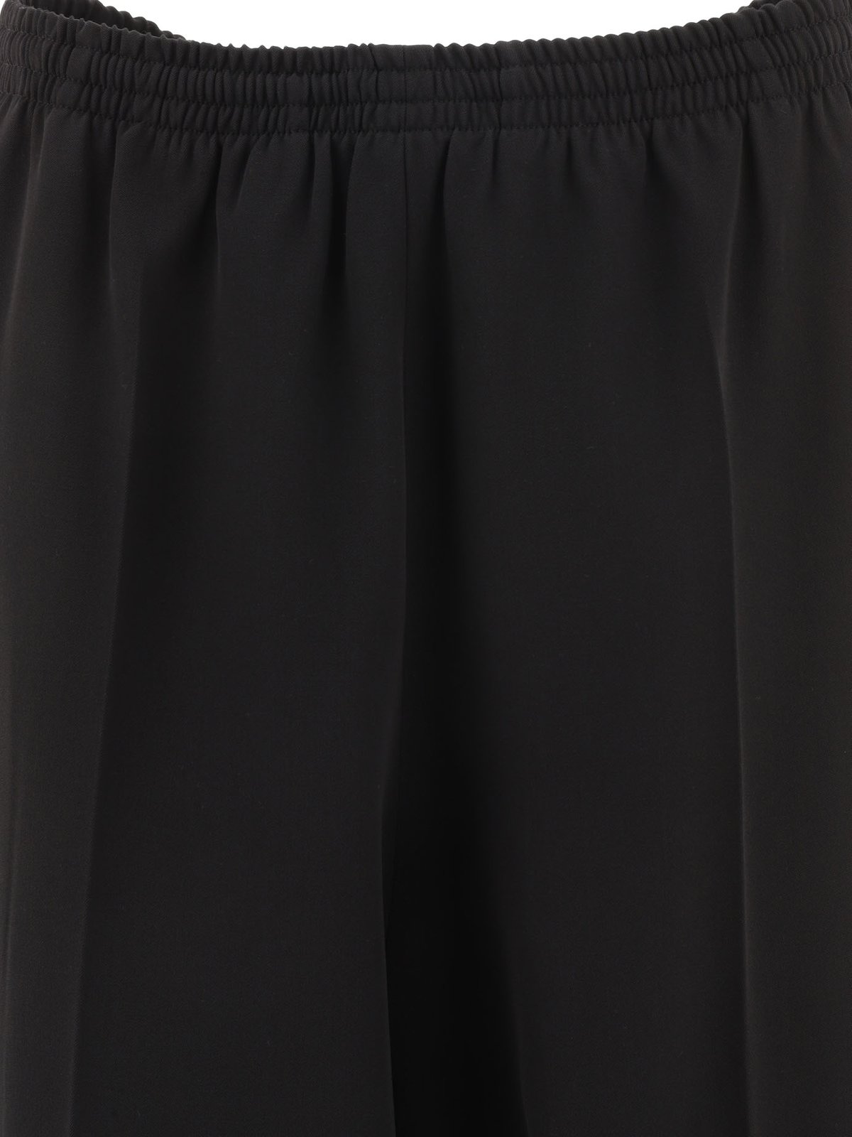 Balenciaga Elastic Waist Straight-Leg Trousers