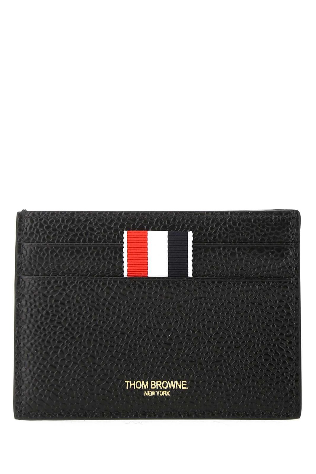 Thom Browne Logo Printed Credit Card Holder
