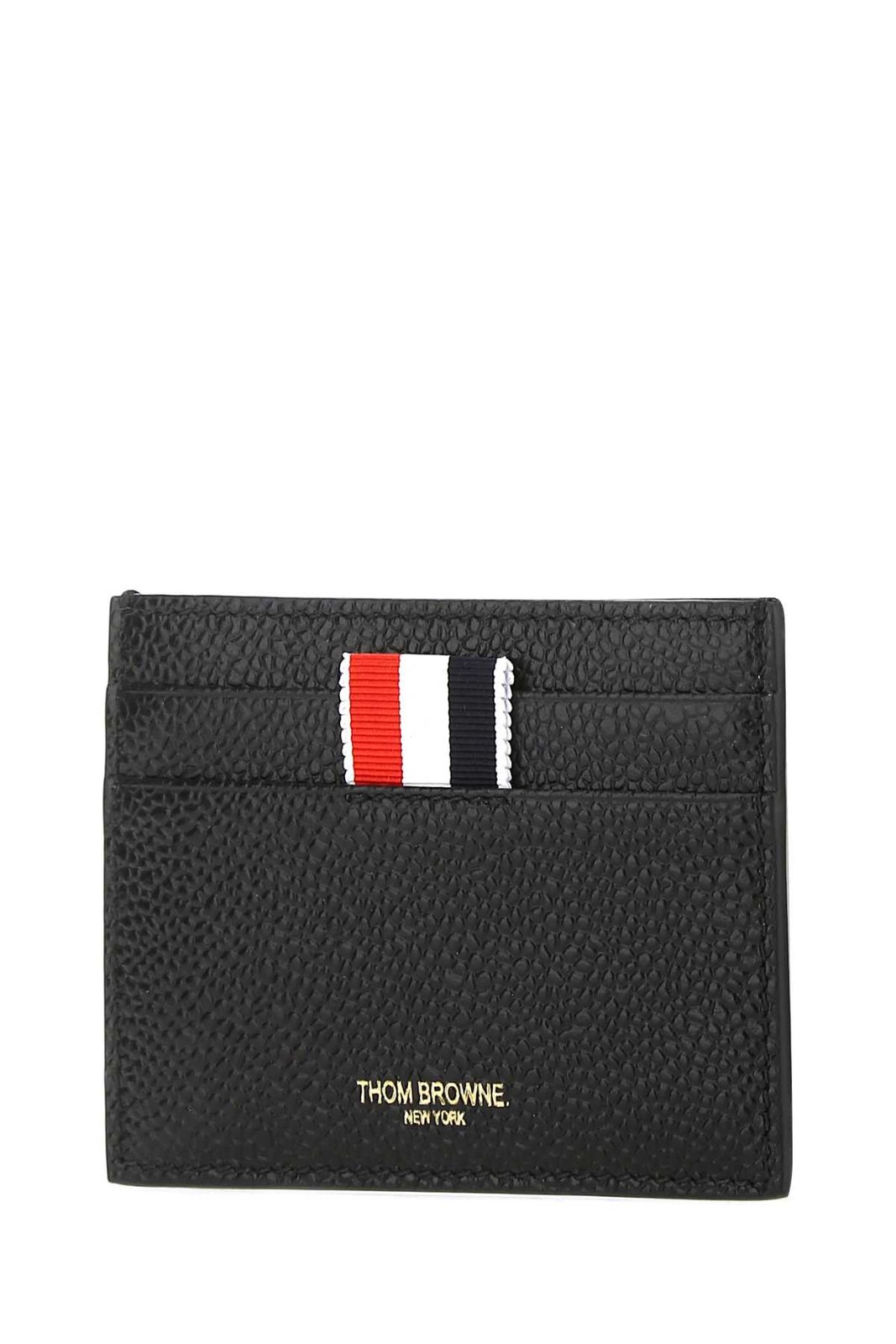 Thom Browne Logo Printed Credit Card Holder