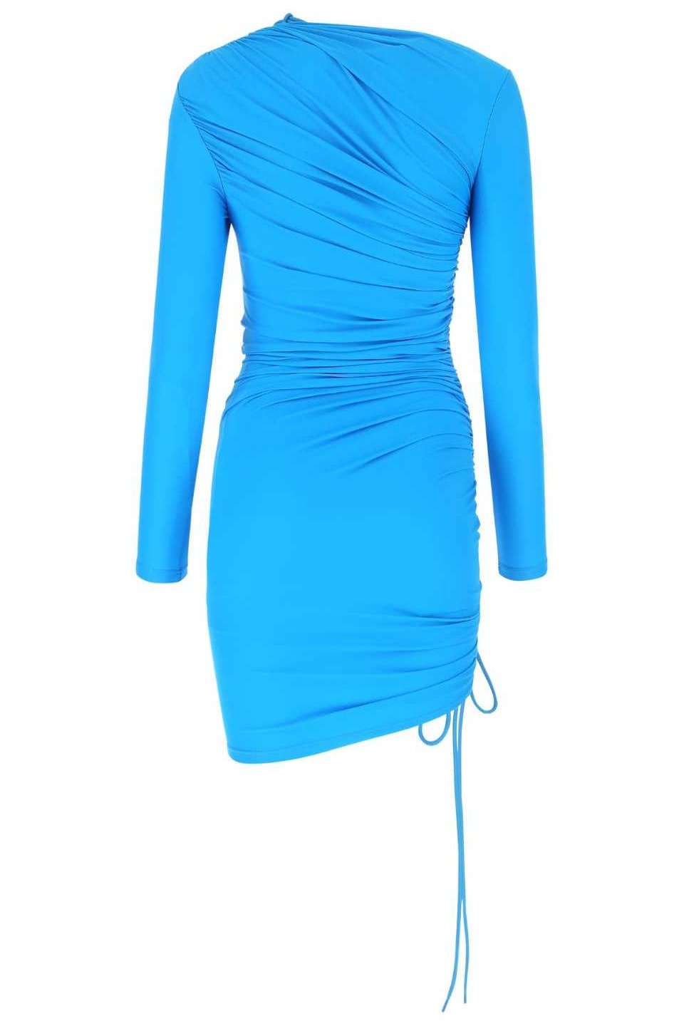 Balenciaga Asymmetric Drawstring Dress