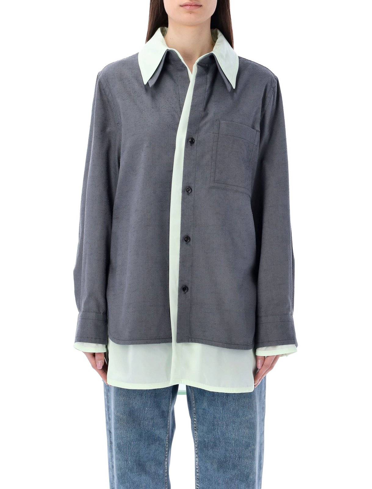 Bottega Veneta Double Layered Shirt
