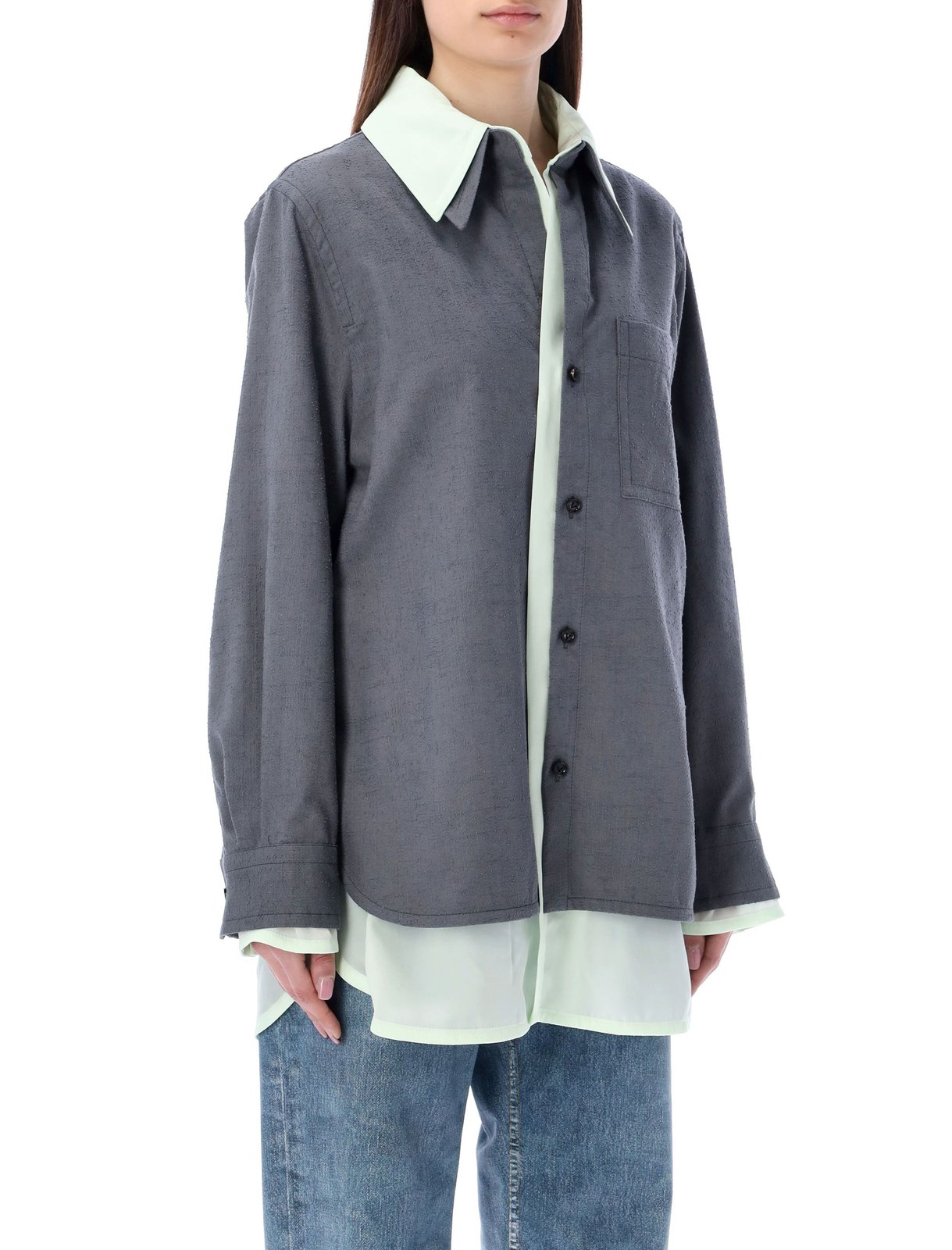 Bottega Veneta Double Layered Shirt