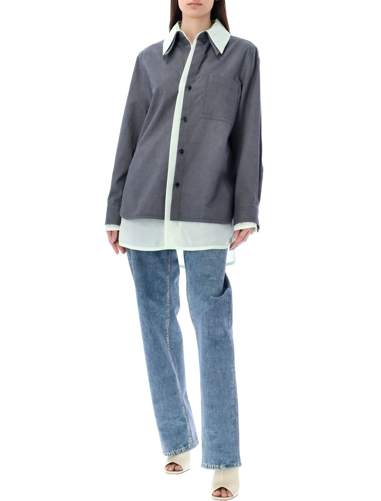 Bottega Veneta Double Layered Shirt