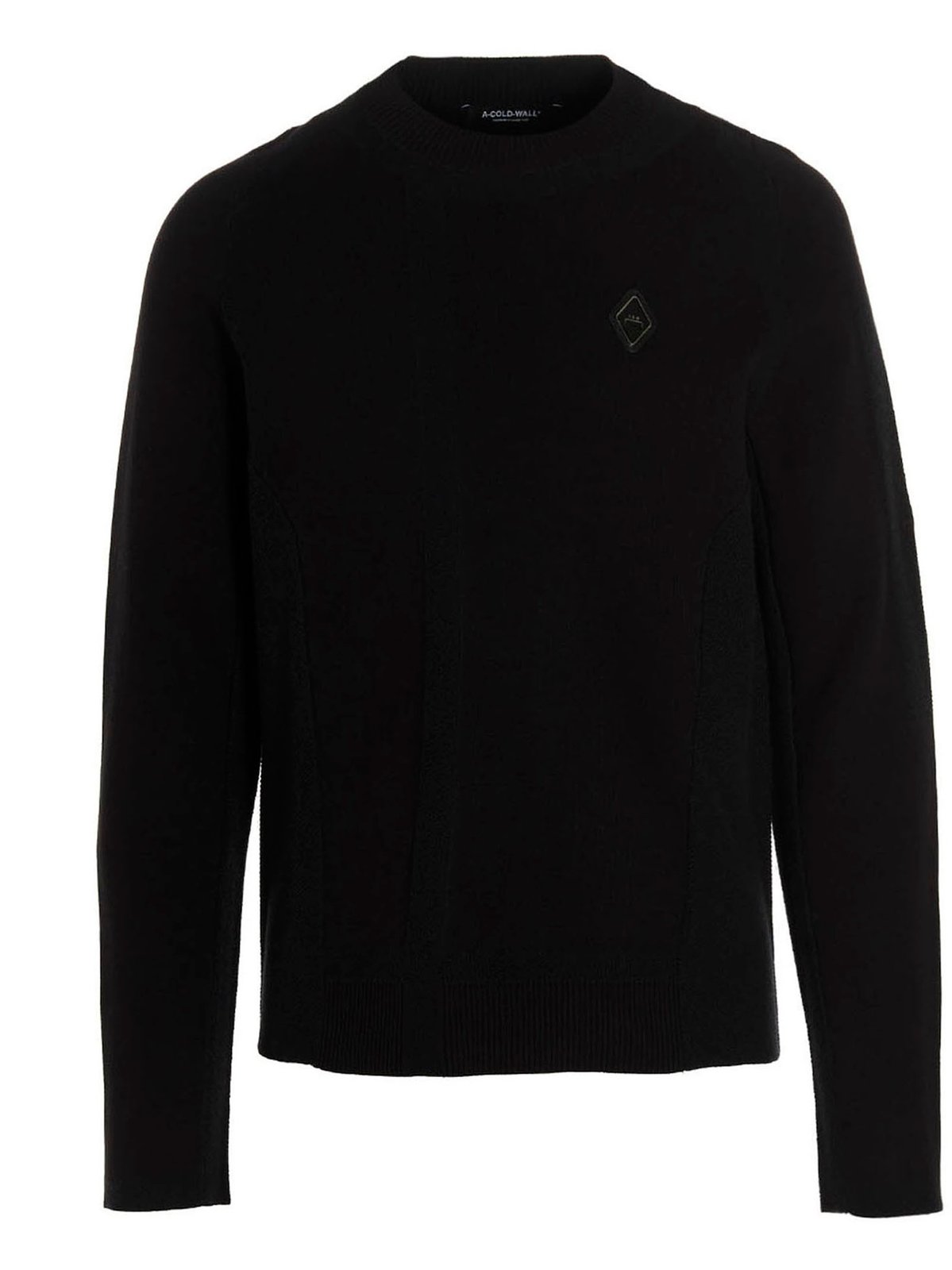 A-Cold-Wall* Logo Plaque Mockneck Sweater