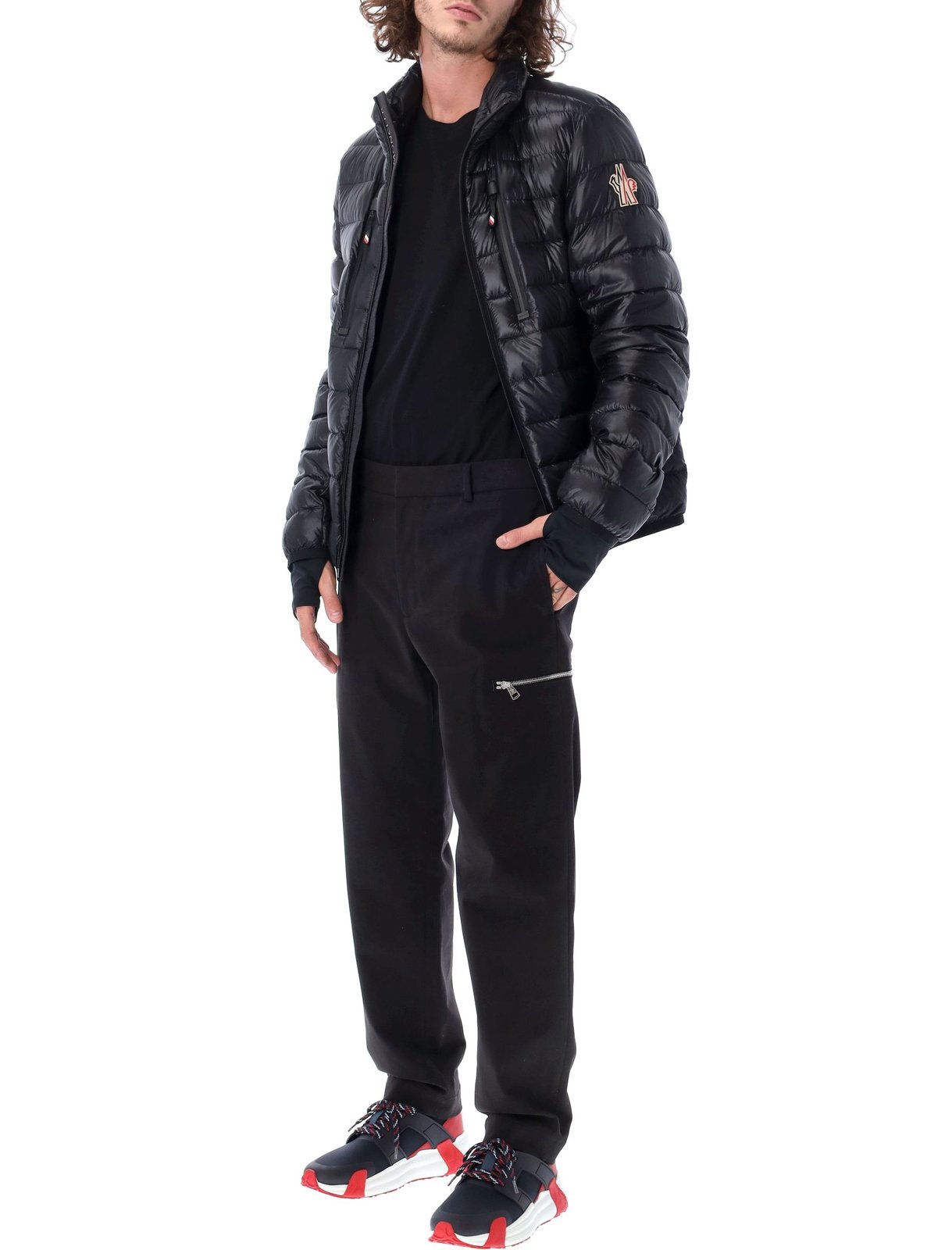 Moncler Logo Embossed Straight-Leg Trousers