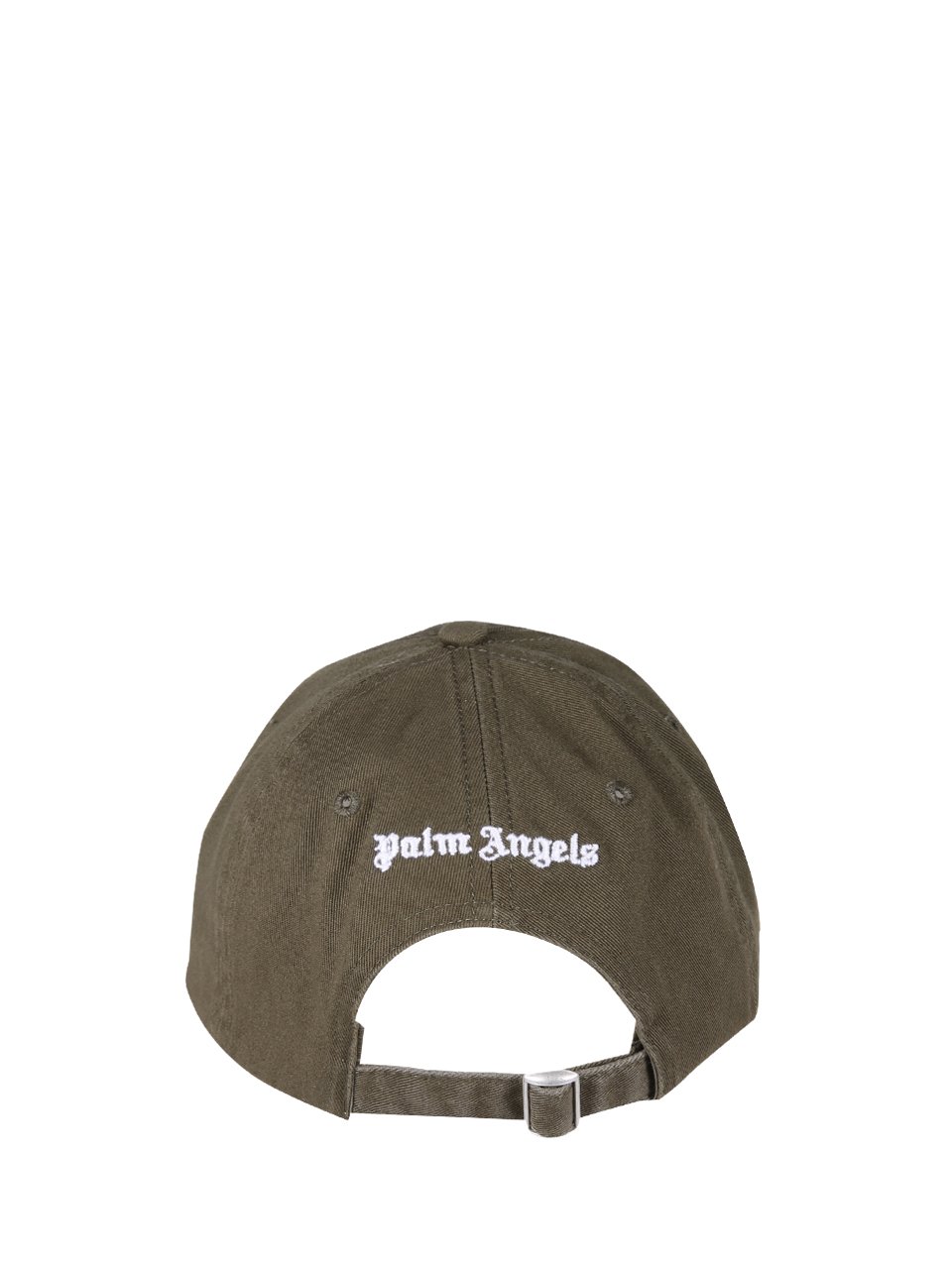 Palm Angels Logo Embroidered Baseball Cap