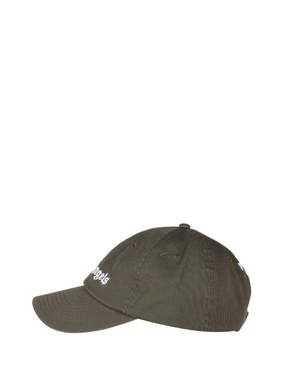 Palm Angels Logo Embroidered Baseball Cap