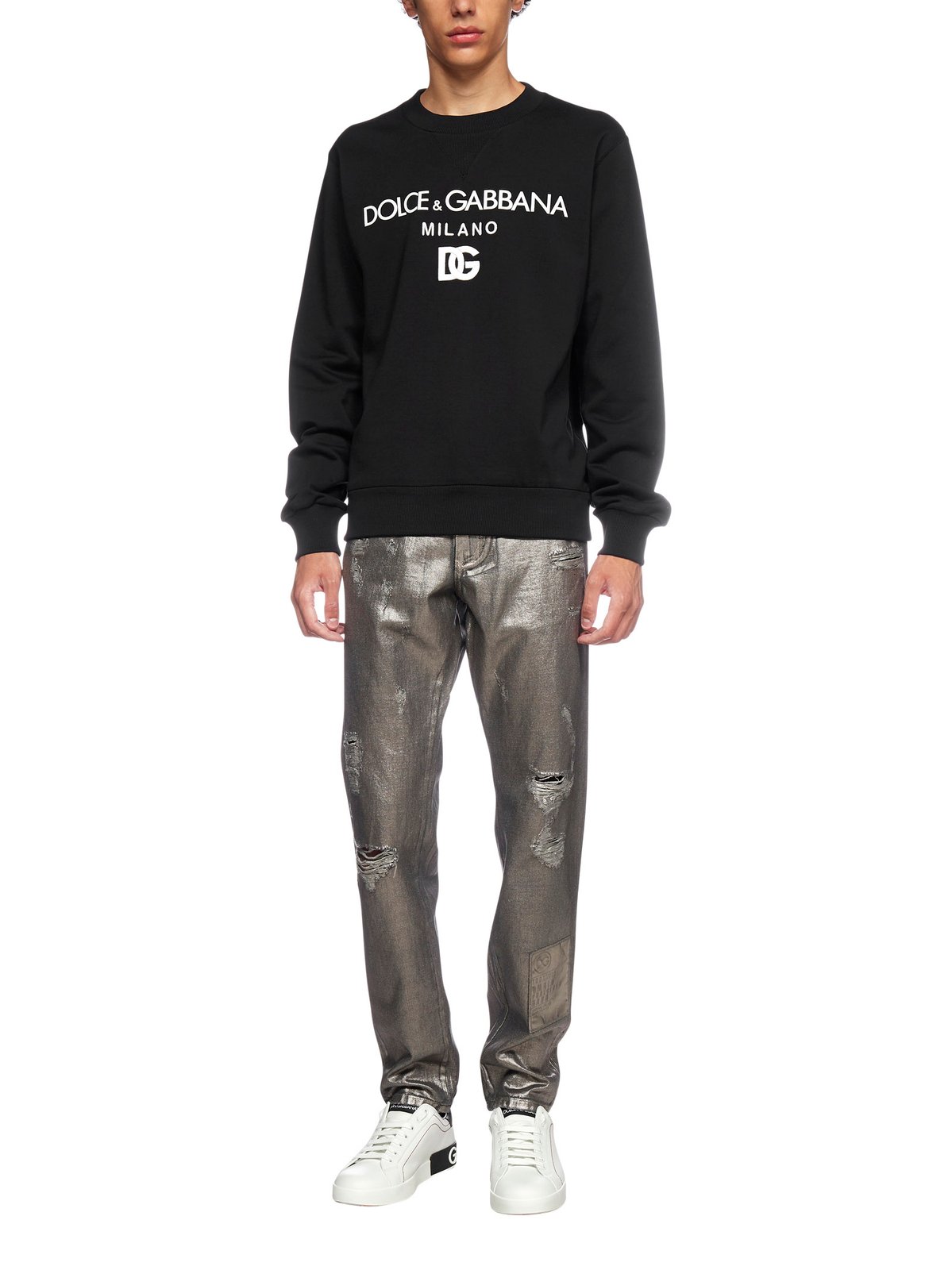 Dolce & Gabbana Logo Printed Sweatshirt