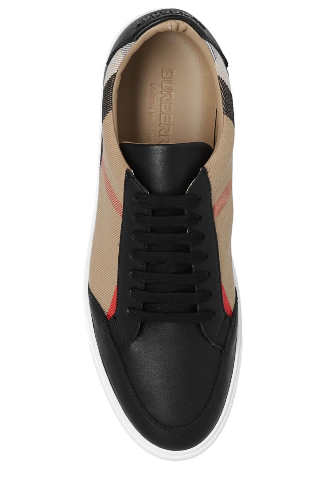 Burberry House Check Lace-Up Sneakers