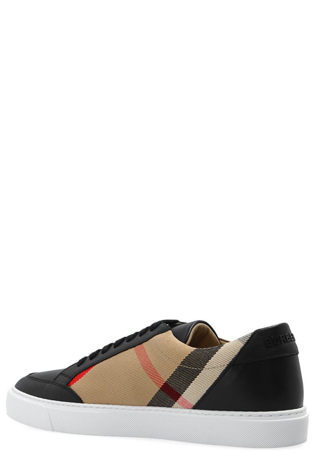 Burberry House Check Lace-Up Sneakers