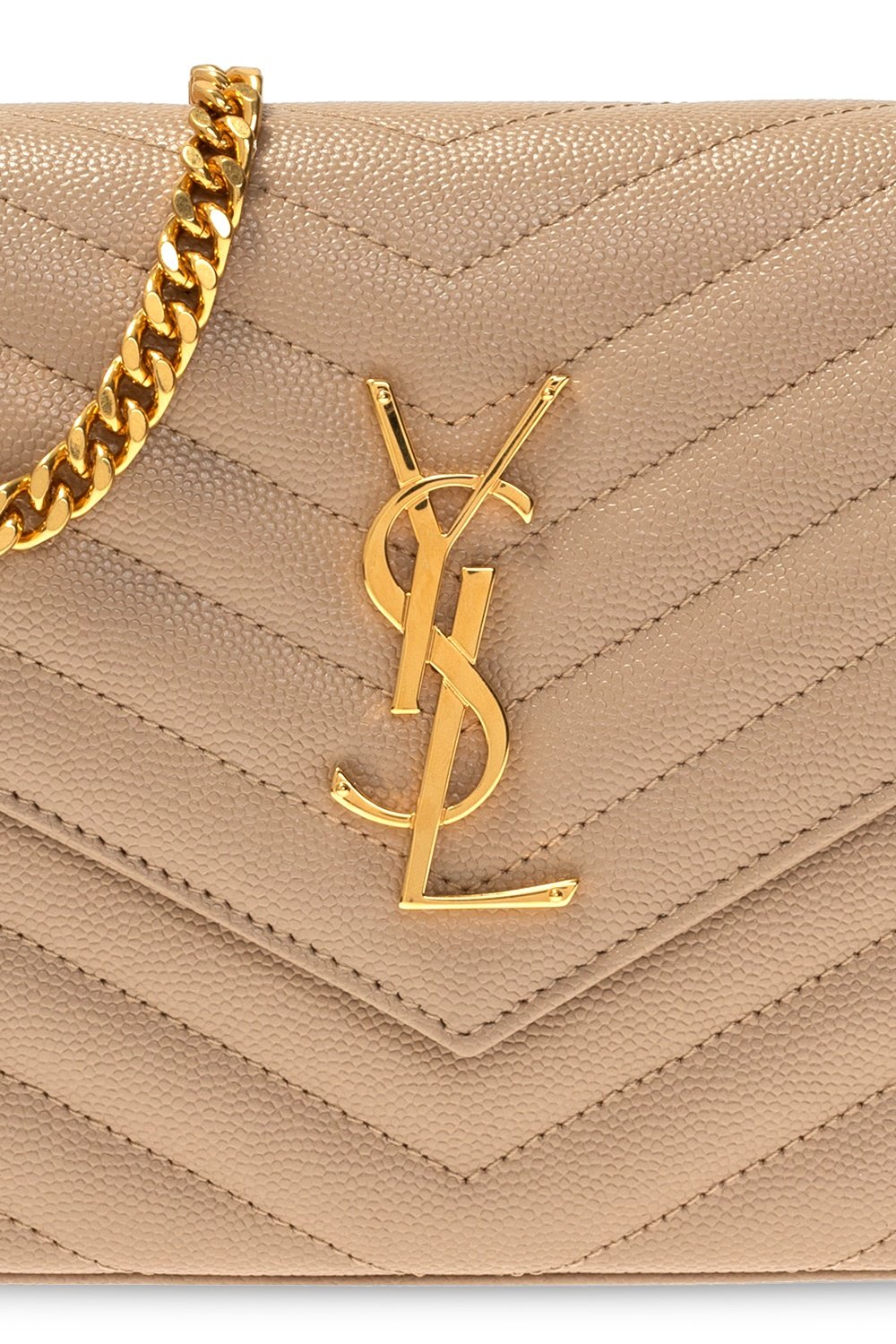 Saint Laurent Classic Cassandre Chained Wallet