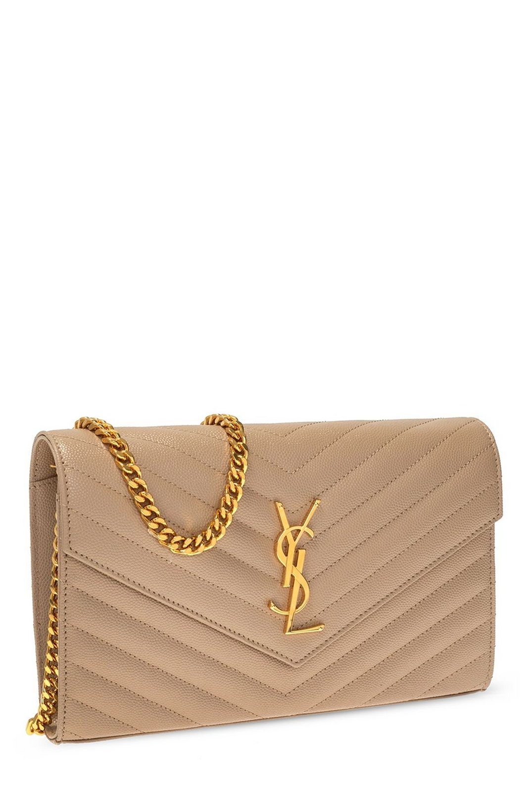 Saint Laurent Classic Cassandre Chained Wallet