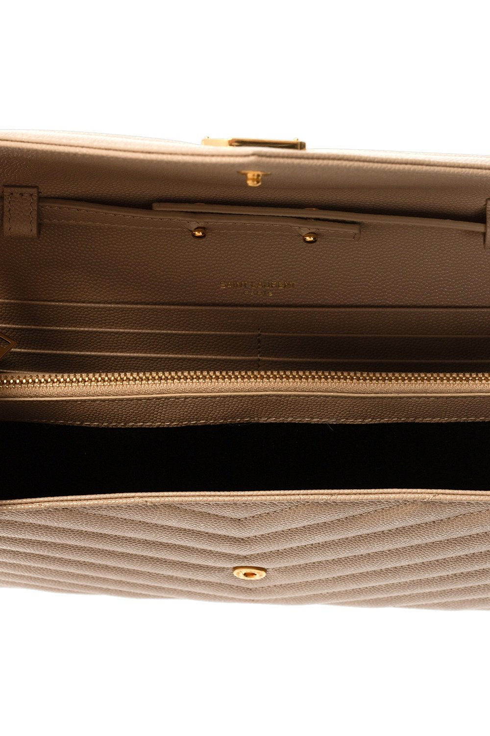 Saint Laurent Classic Cassandre Chained Wallet