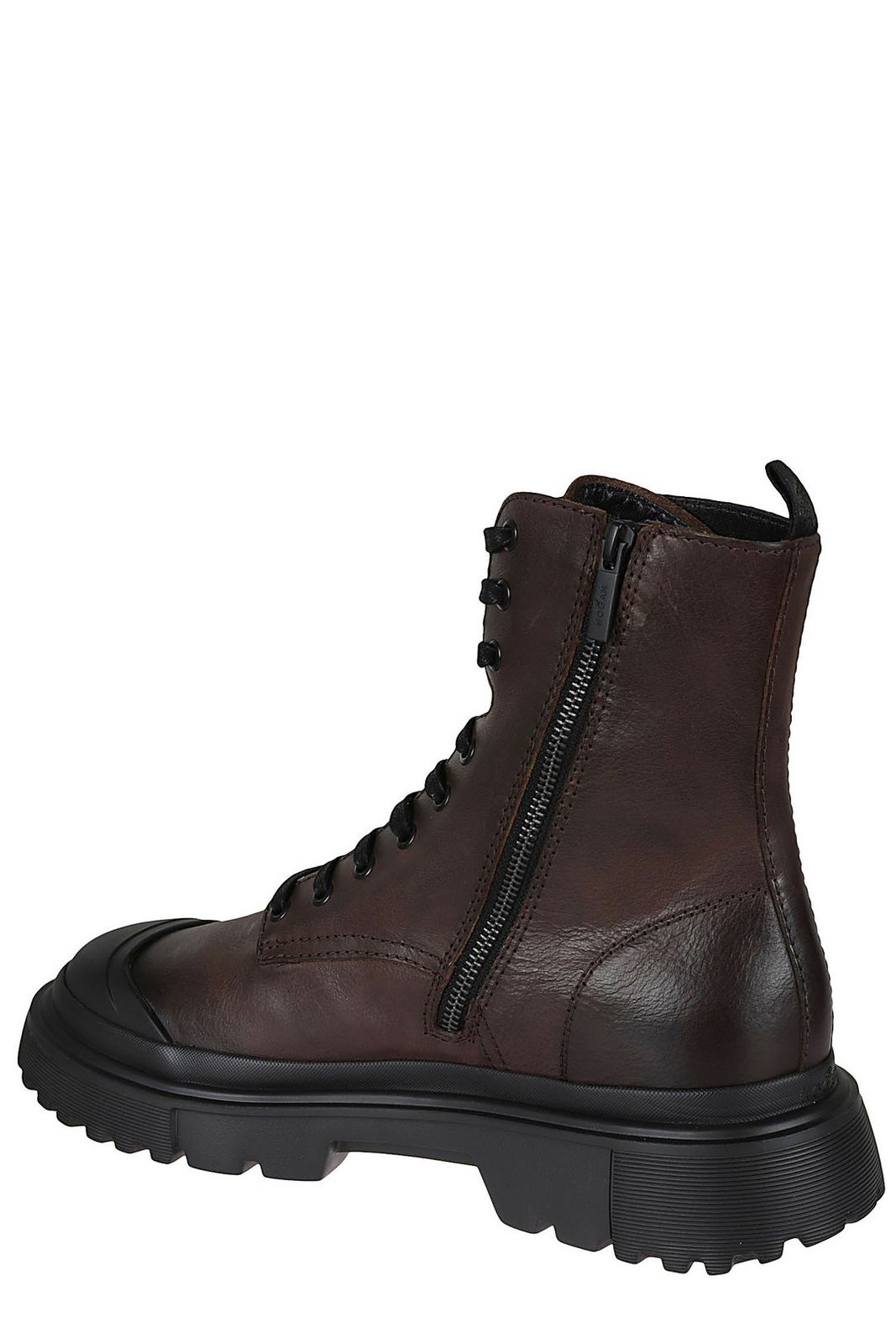 Hogan Laced Ankle-Top Boots