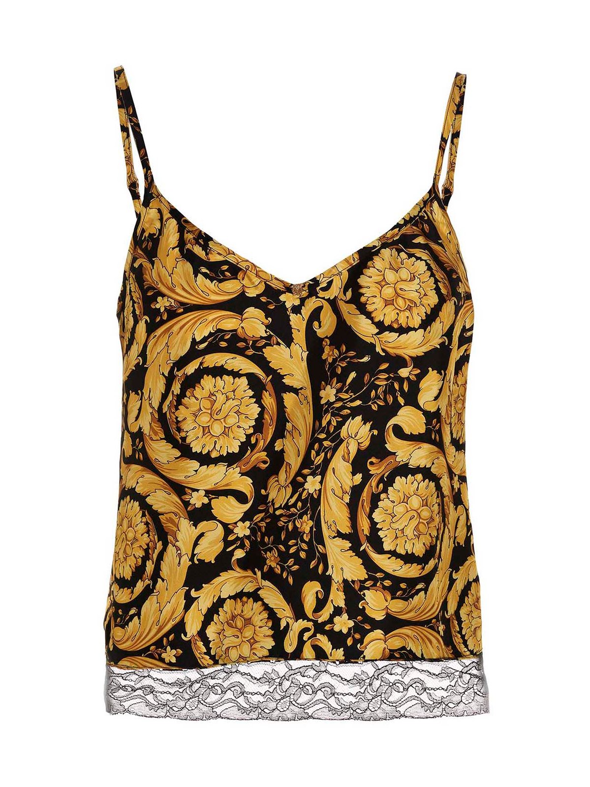 Versace Baroque Pattern Tank Top