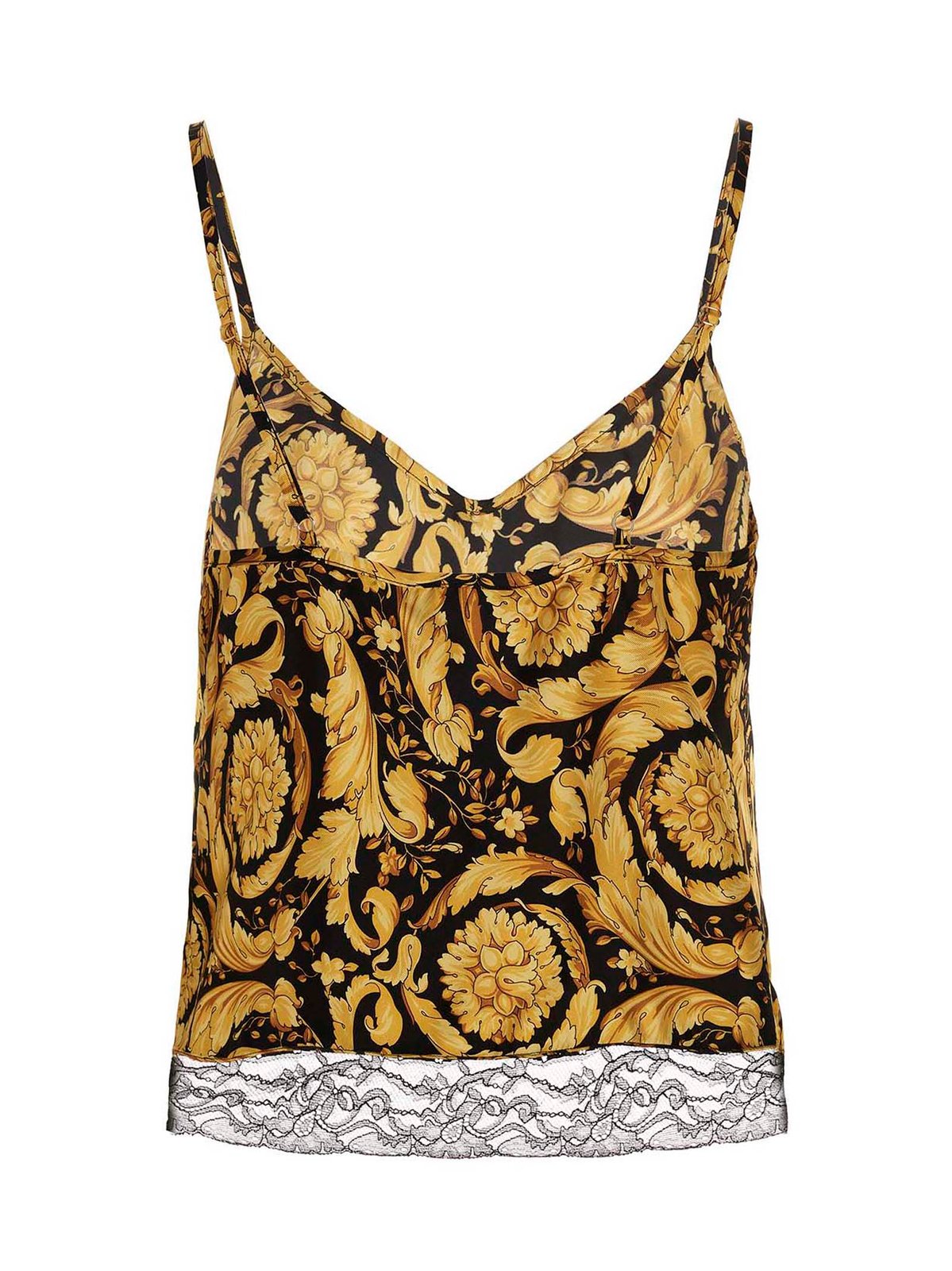 Versace Baroque Pattern Tank Top