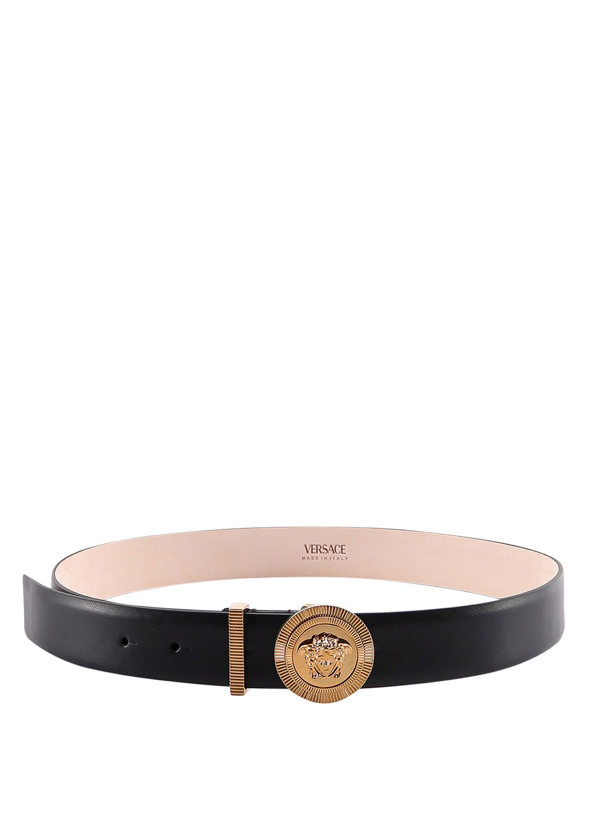 Versace Logo Plaque Buckle Belt
