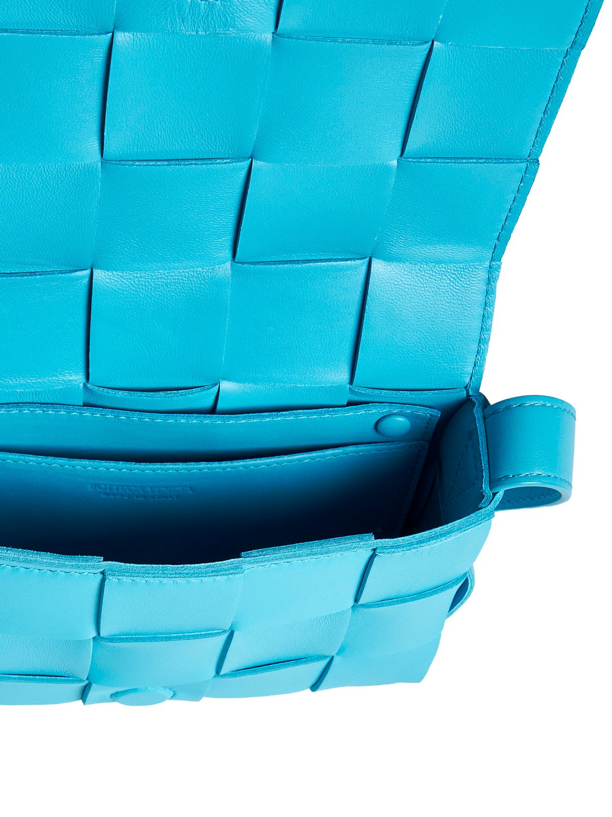 Bottega Veneta Interwoven Fold-Over Shoulder Bag