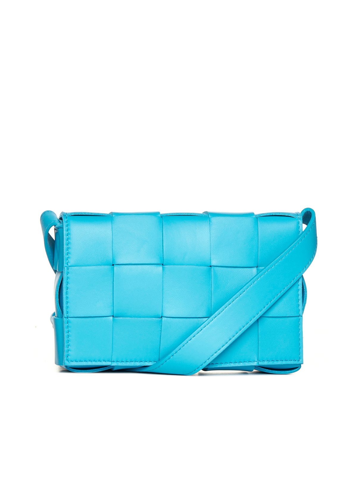 Bottega Veneta Interwoven Fold-Over Shoulder Bag