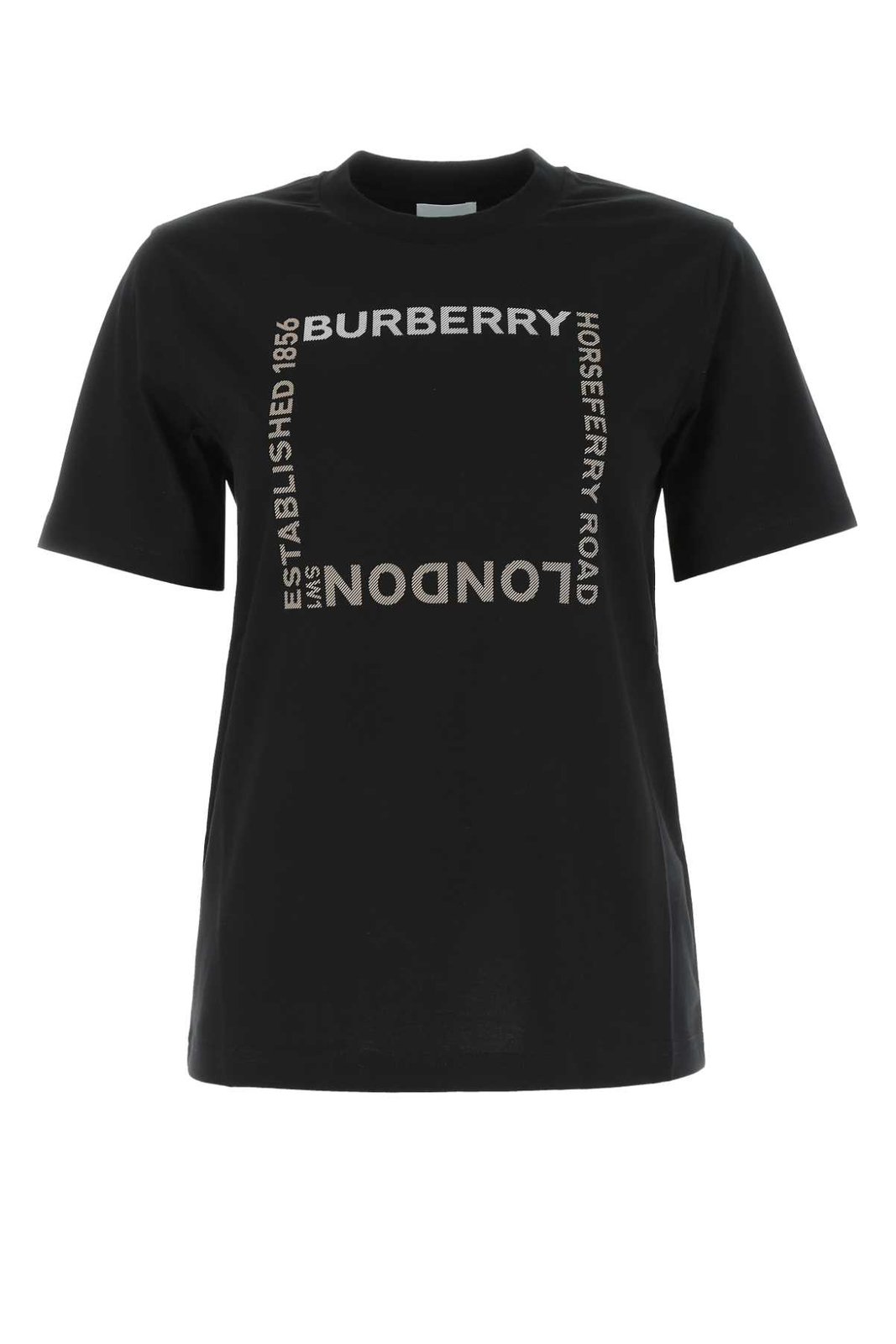 Burberry Logo Detailed Crewneck T-Shirt