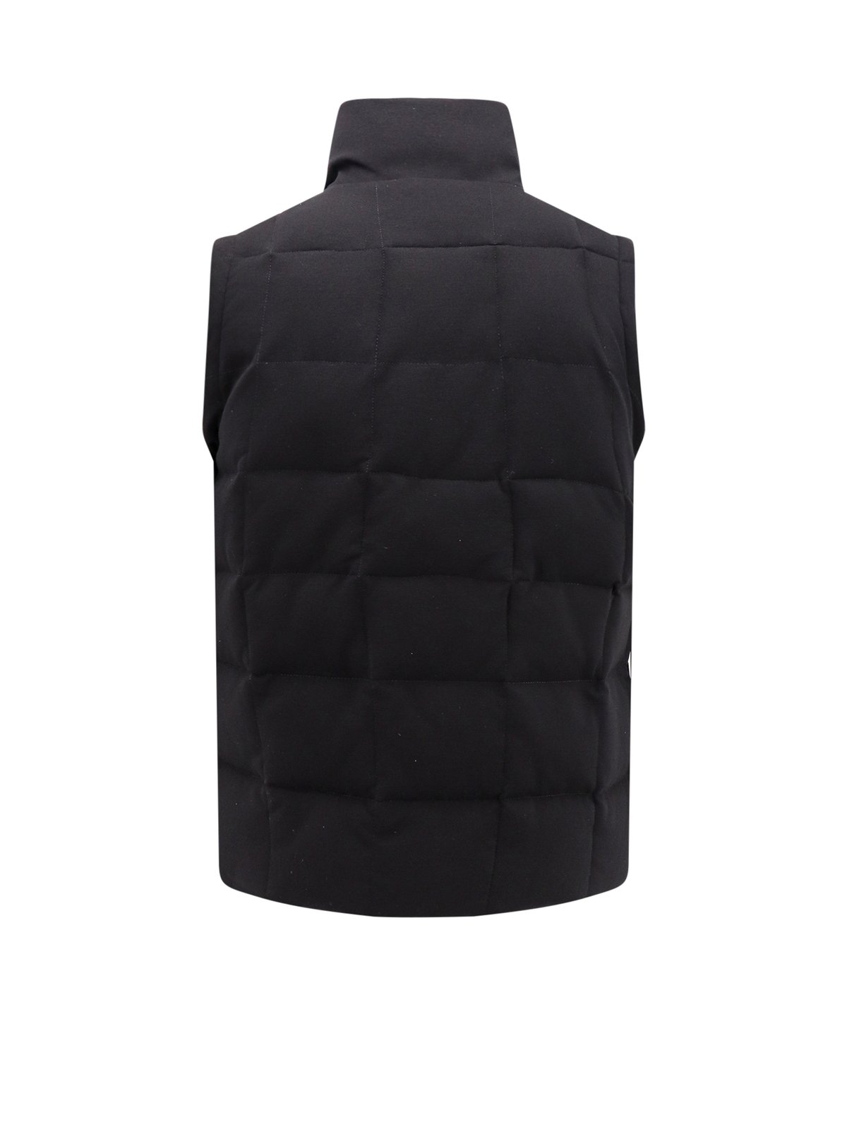 Dolce & Gabbana Logo Plaque Quilted Vest