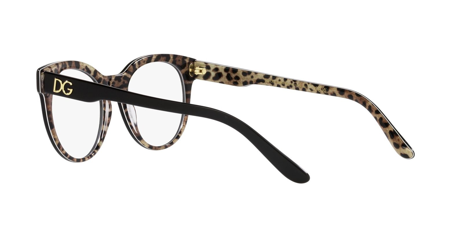 Dolce & Gabbana Eyewear Round Frame Glasses