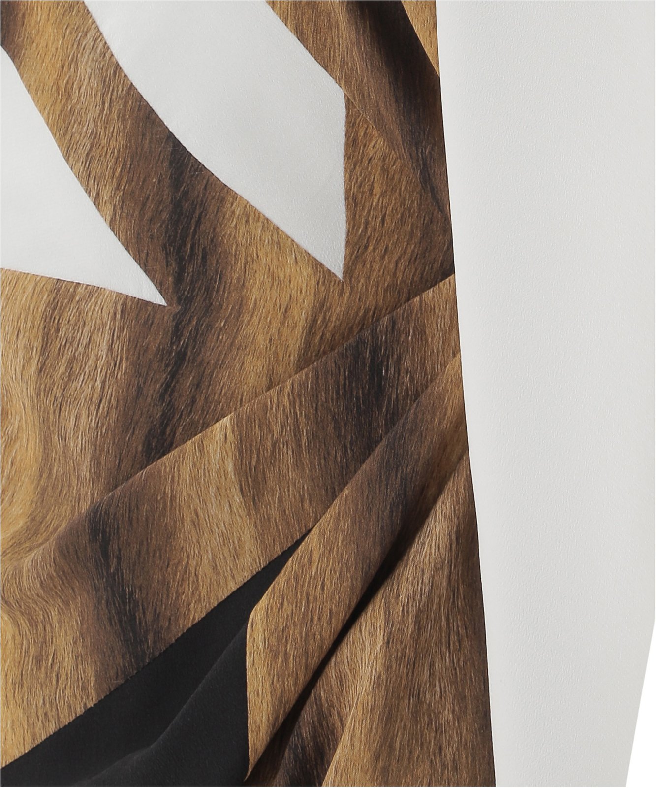 Burberry Flag Print Asymmetric Dress