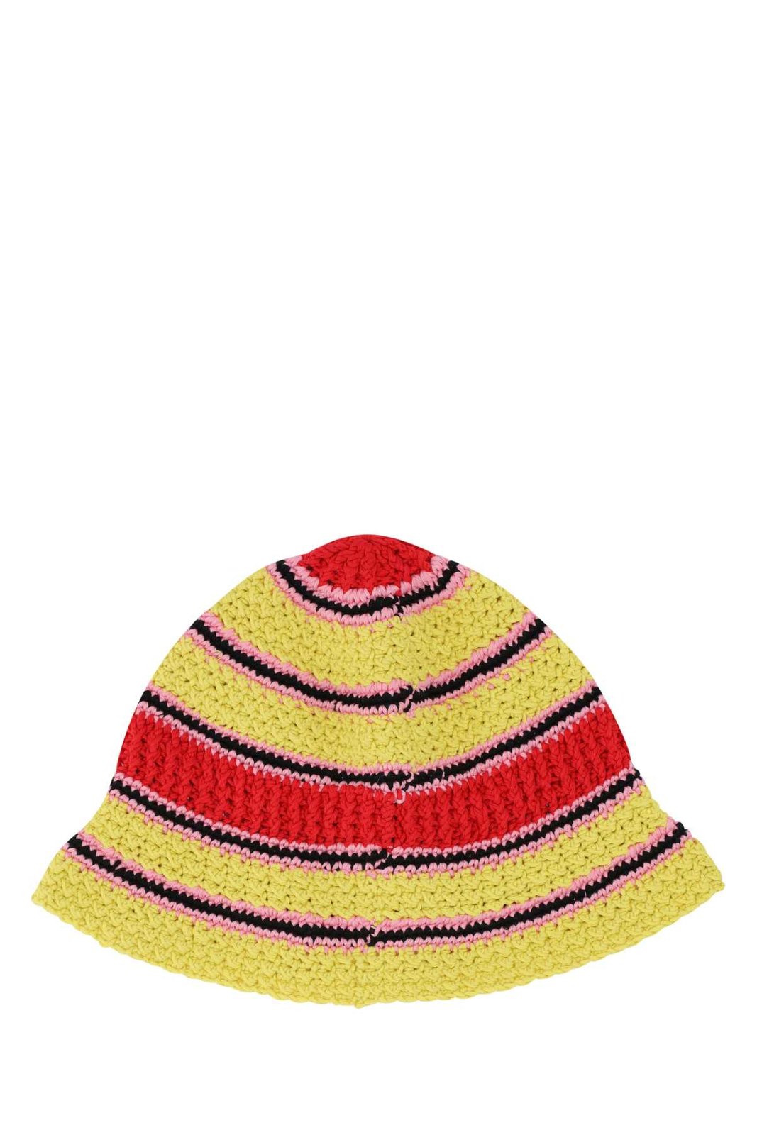 Stella McCartney Colour-Block Crochet Hat