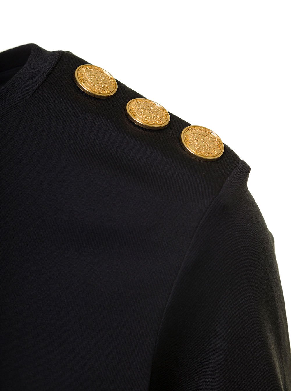 Balmain Logo Printed Crewneck T-Shirt