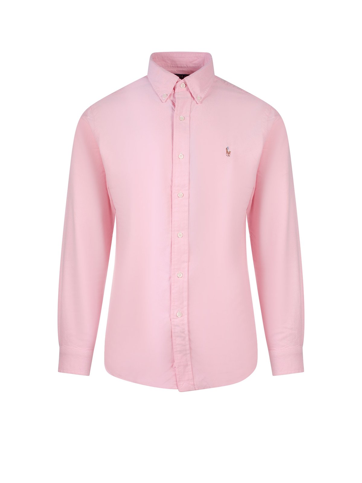 Polo Ralph Lauren Logo Embroidered Curved Hem Shirt