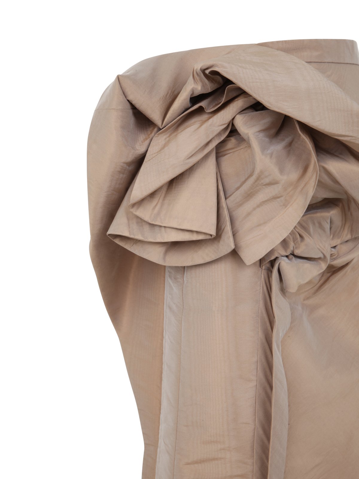 Maison Margiela Floral Detail High-Waisted Midi Skirt