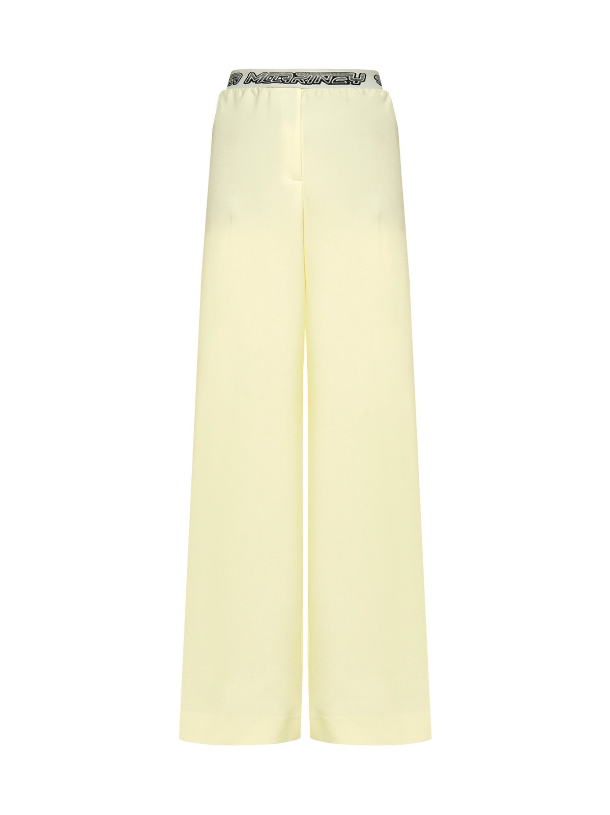 Stella McCartney Logo Tape Wide-Leg Trousers