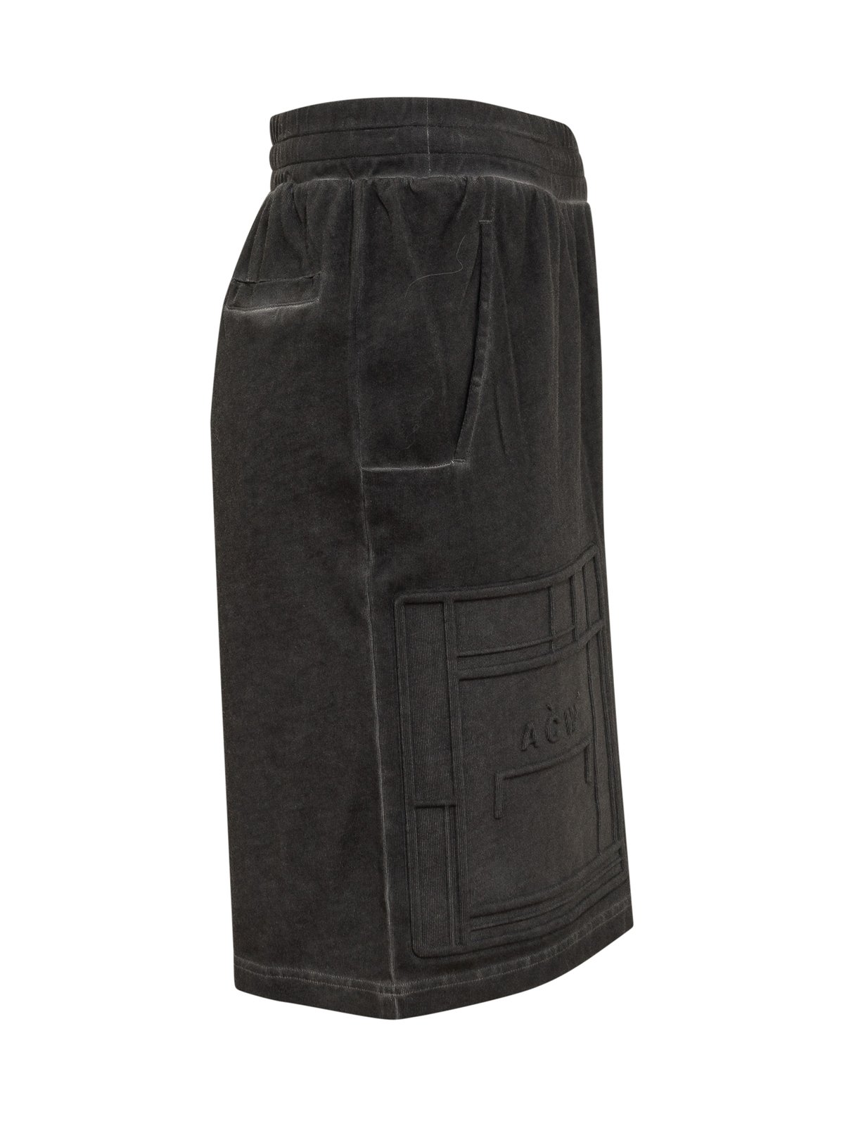 A-Cold-Wall* 標誌壓花直筒短褲