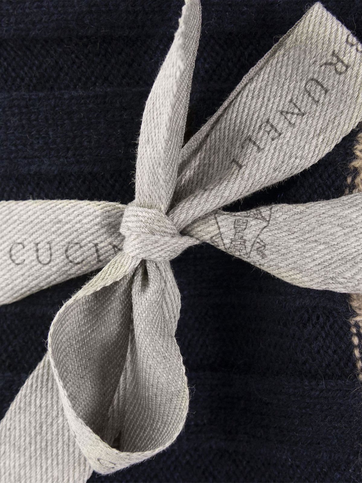 Brunello Cucinelli Ribbed Knitted Scarf