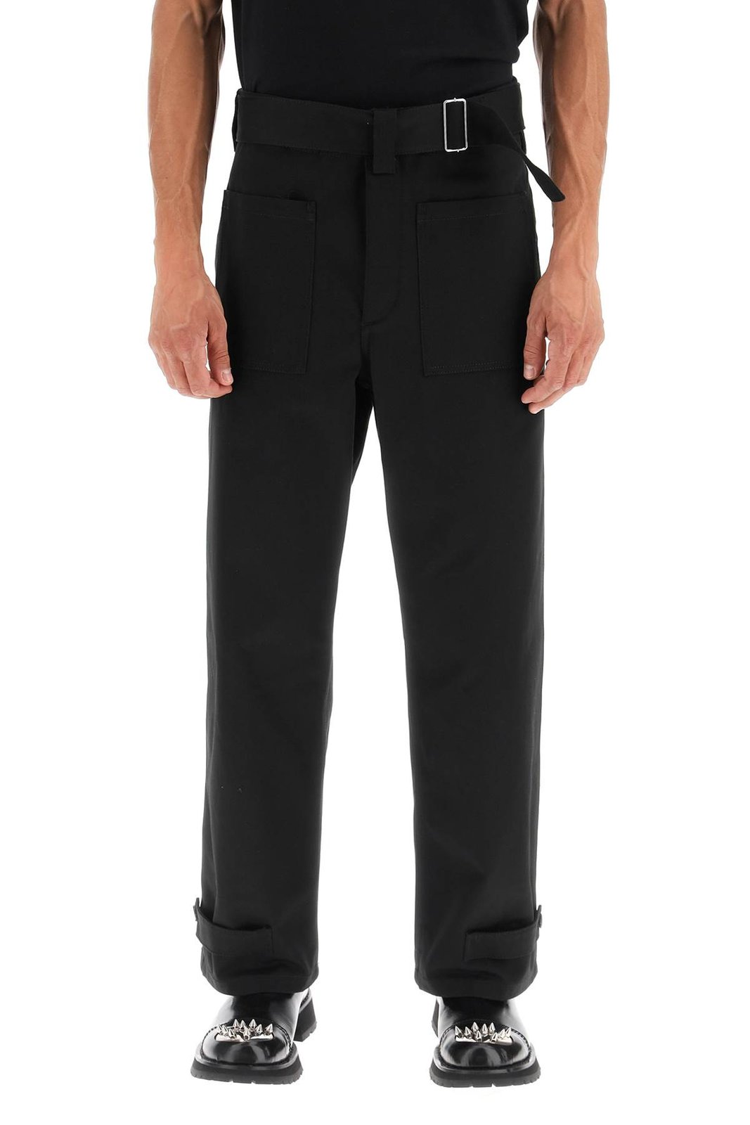 Alexander McQueen Buckled Cargo Pants