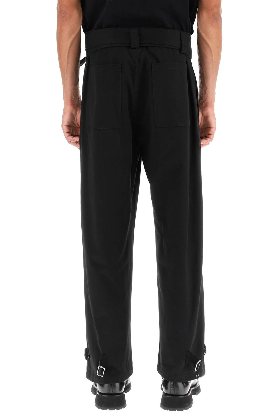 Alexander McQueen Buckled Cargo Pants
