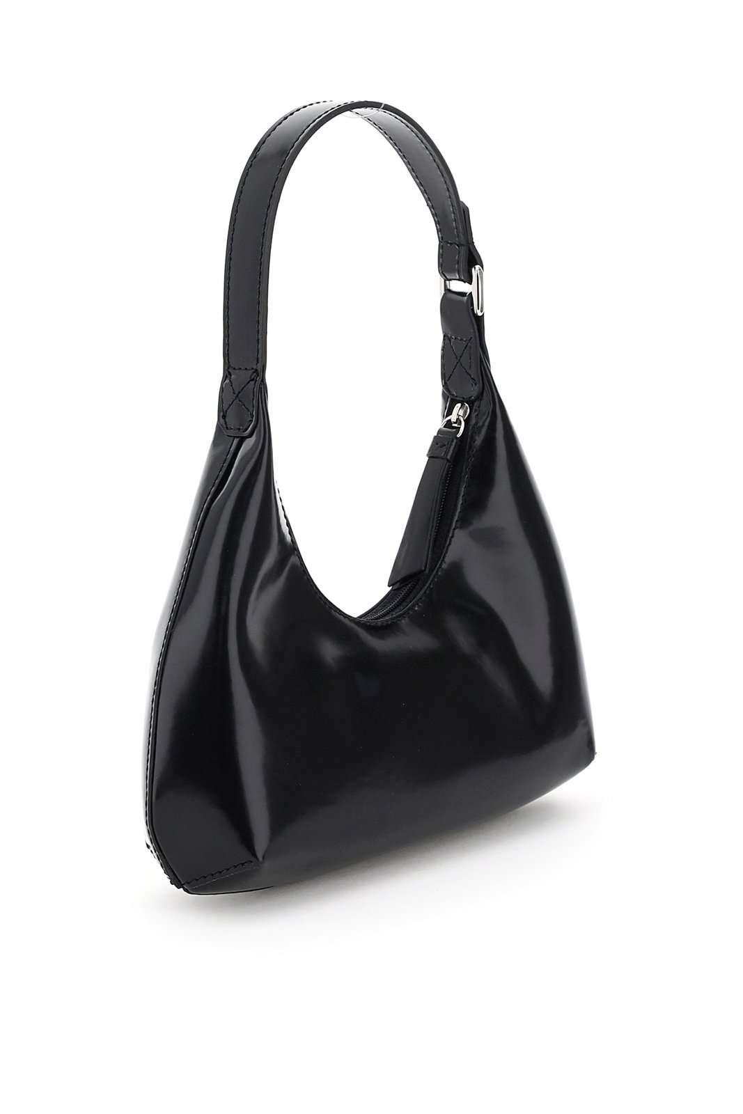 By Far Baby Amber Zip-Up Shoulder Bag