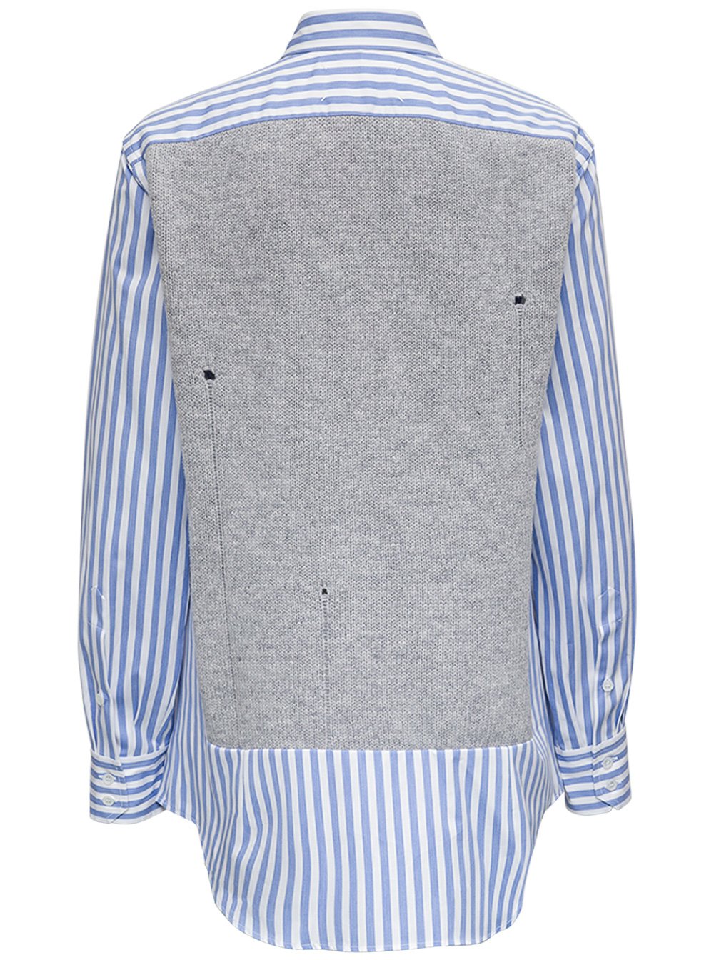 Maison Margiela Distressed Vest Layered Shirt