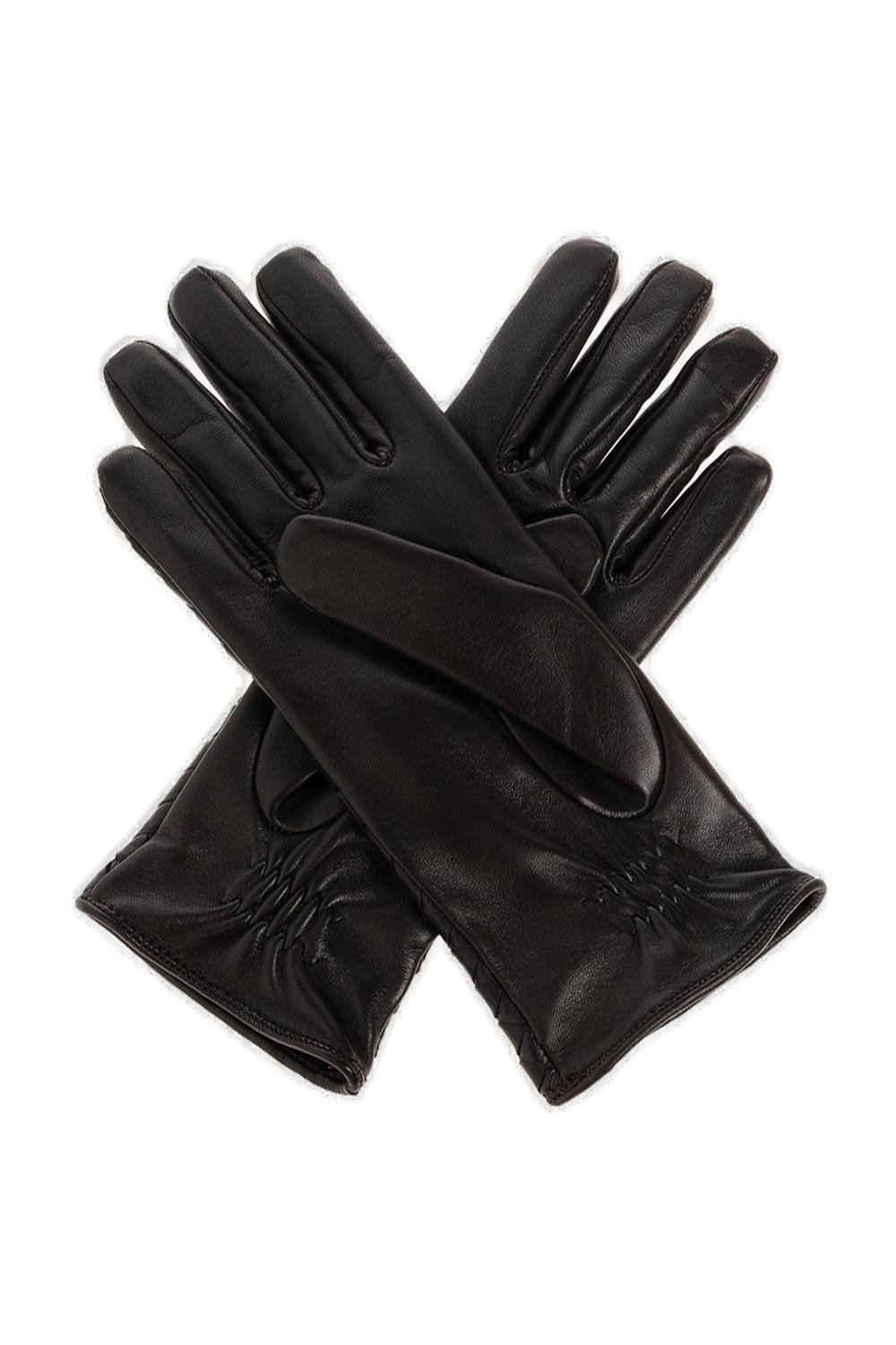 Bottega Veneta Classic Intrecciato Gloves