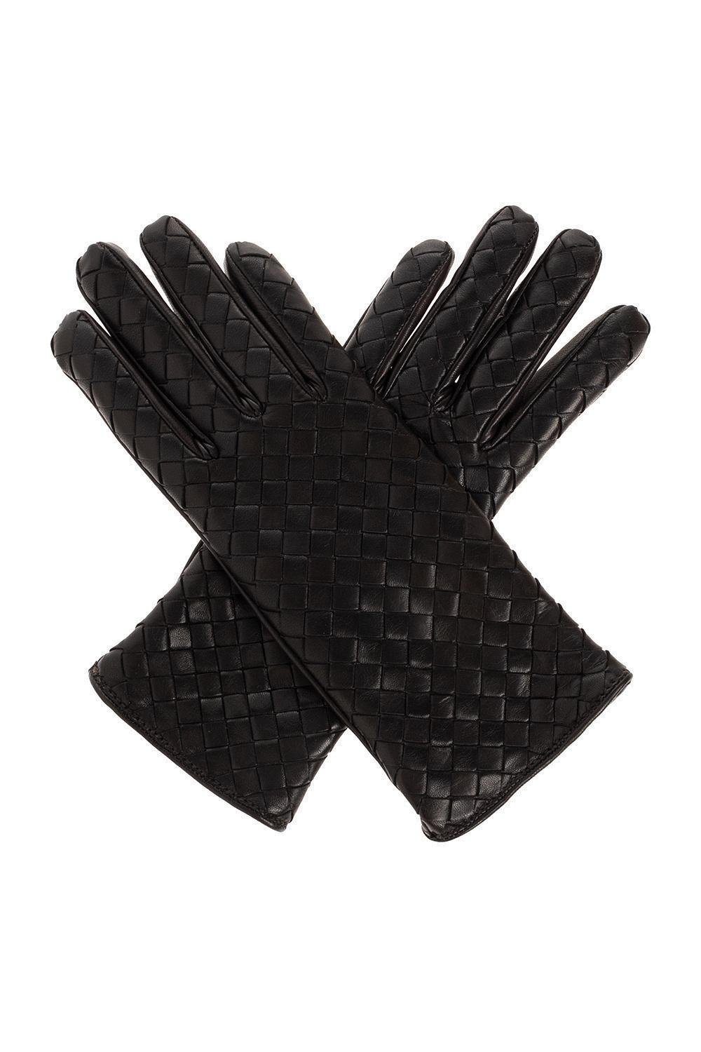 Bottega Veneta Classic Intrecciato Gloves