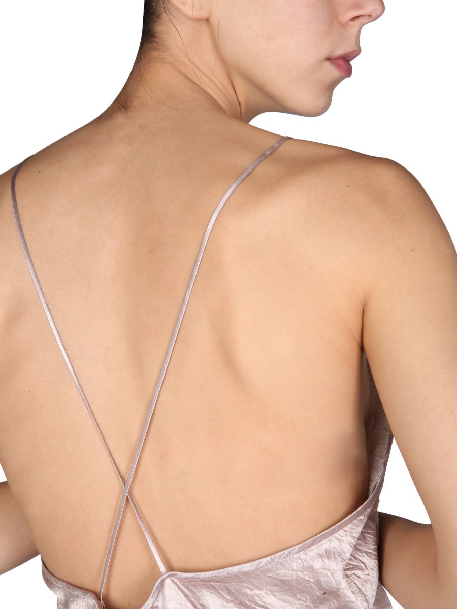 Dsquared2 Undervest V-Neck Midi Dress