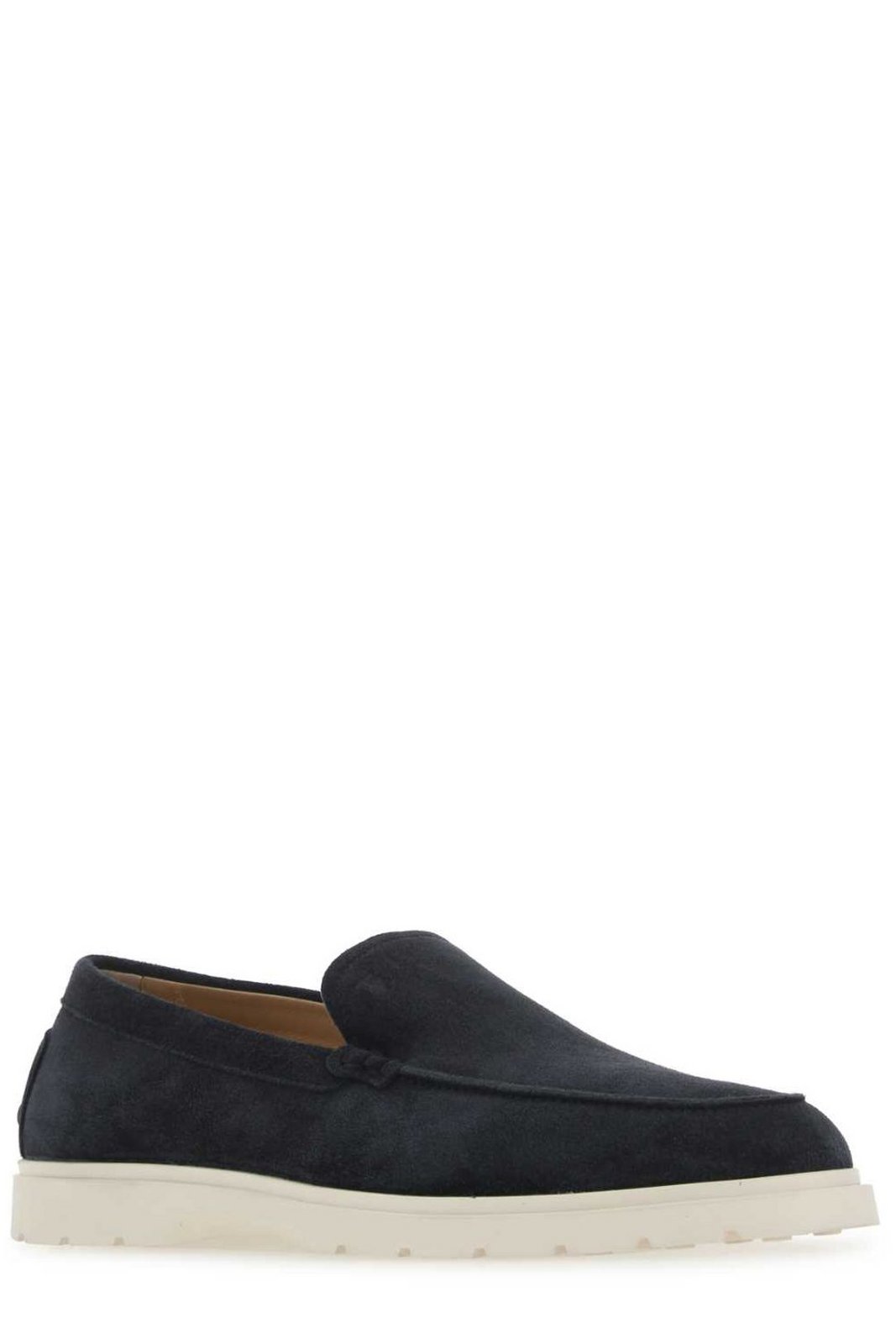 Tod's Round Toe Slip-On Loafers