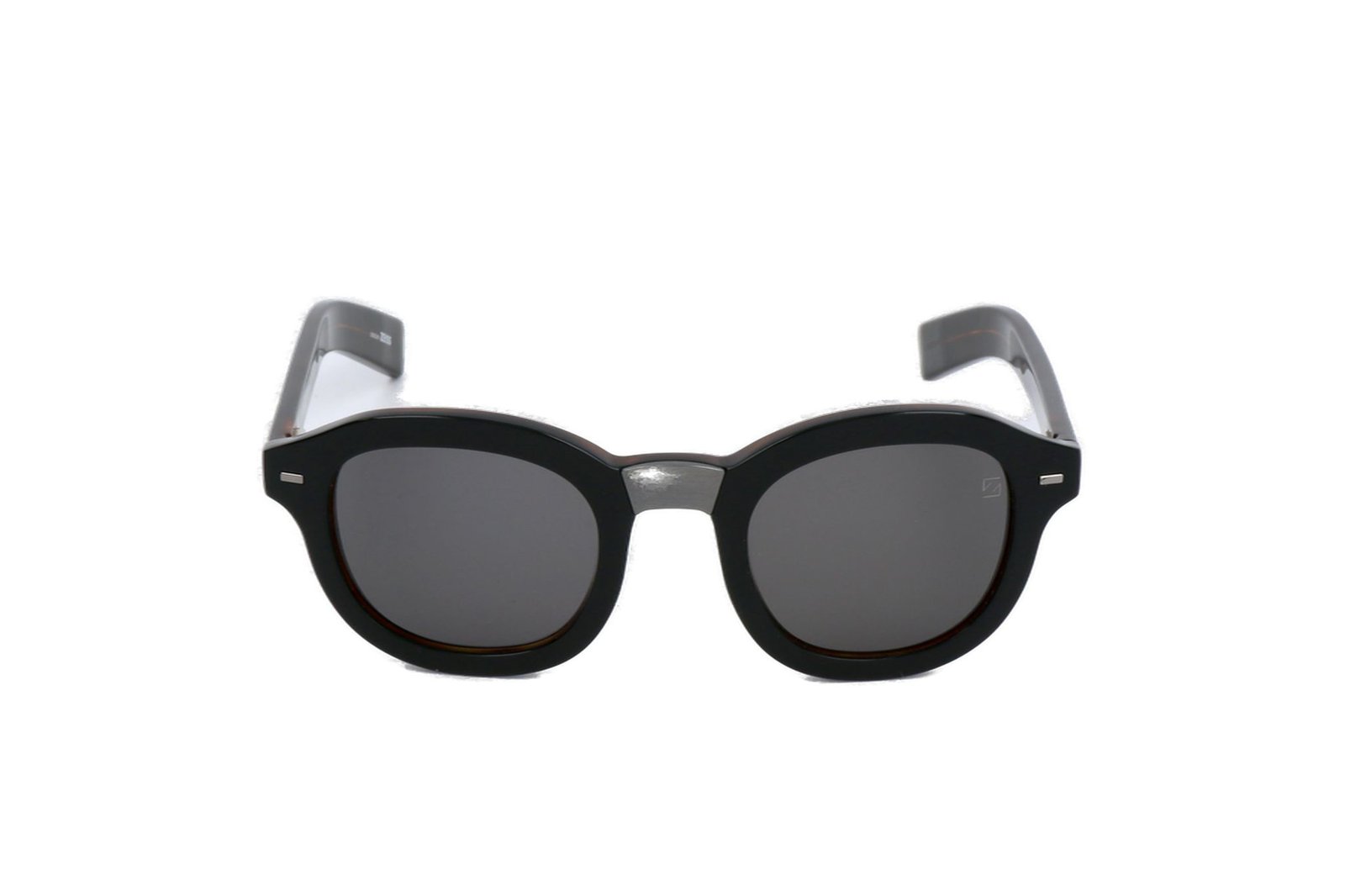 Zegna Round-Frame Sunglasses