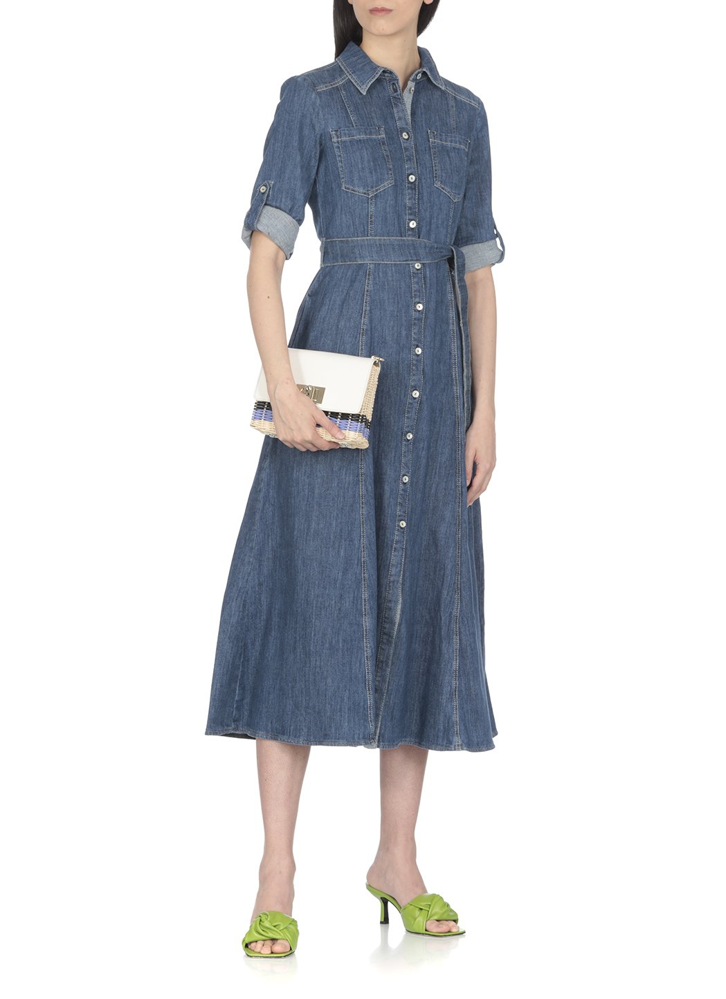 Furla 1927 Foldover Top Shoulder Bag